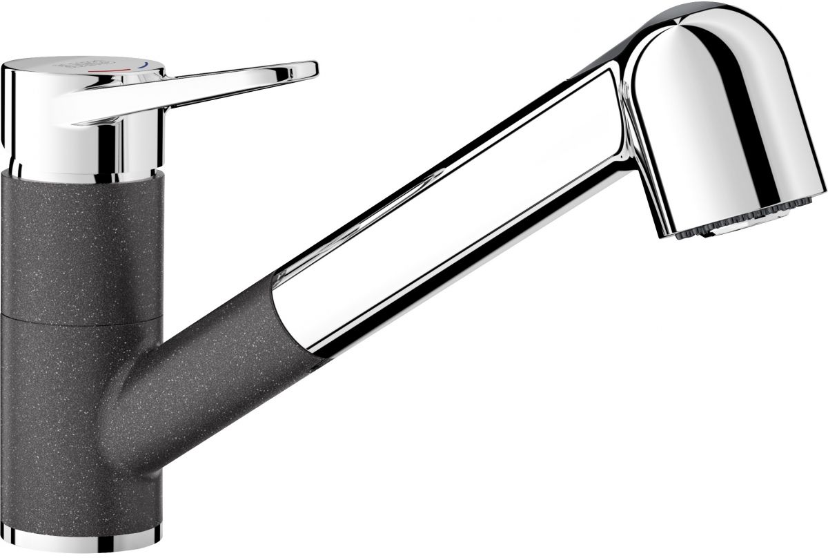 Blanco Wega-S II mitigeur de cuisine sur pied chrome-anthracite 526420