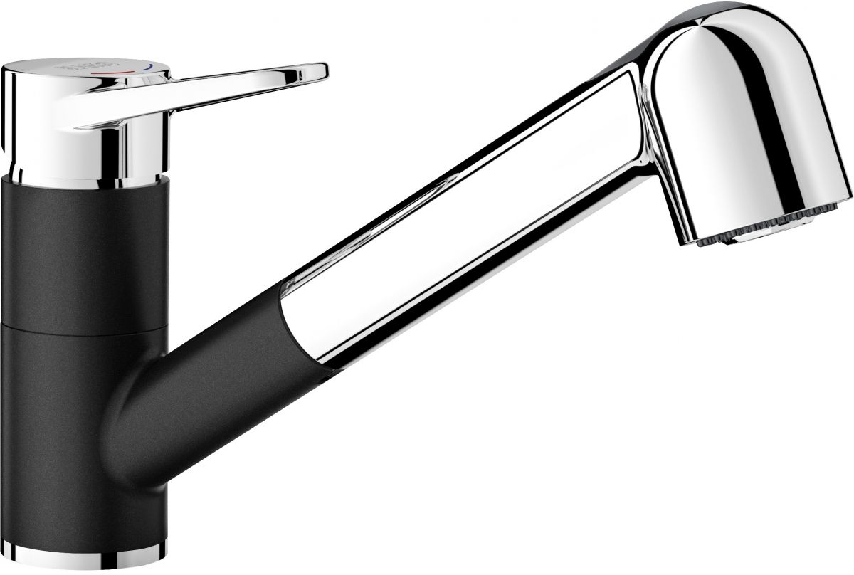 Blanco Wega-S II mitigeur de cuisine sur pied chrome-noir 526428