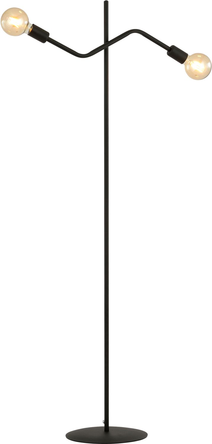 Emibig Frix lampadaire 2x15 W noir 1126/LP2