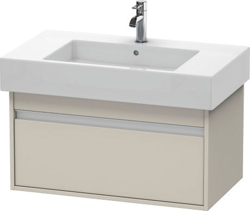 Duravit Ketho armoire 80x45.5x41 cm sous-lavabo suspendu gris KT669009191