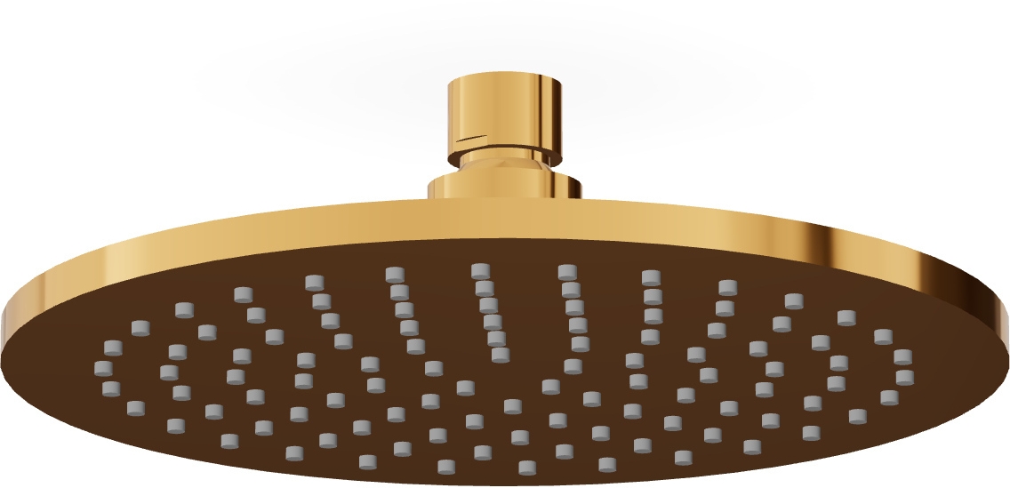 Zucchetti douche à effet de pluie 20x20 cm ronde || Z94265.C40