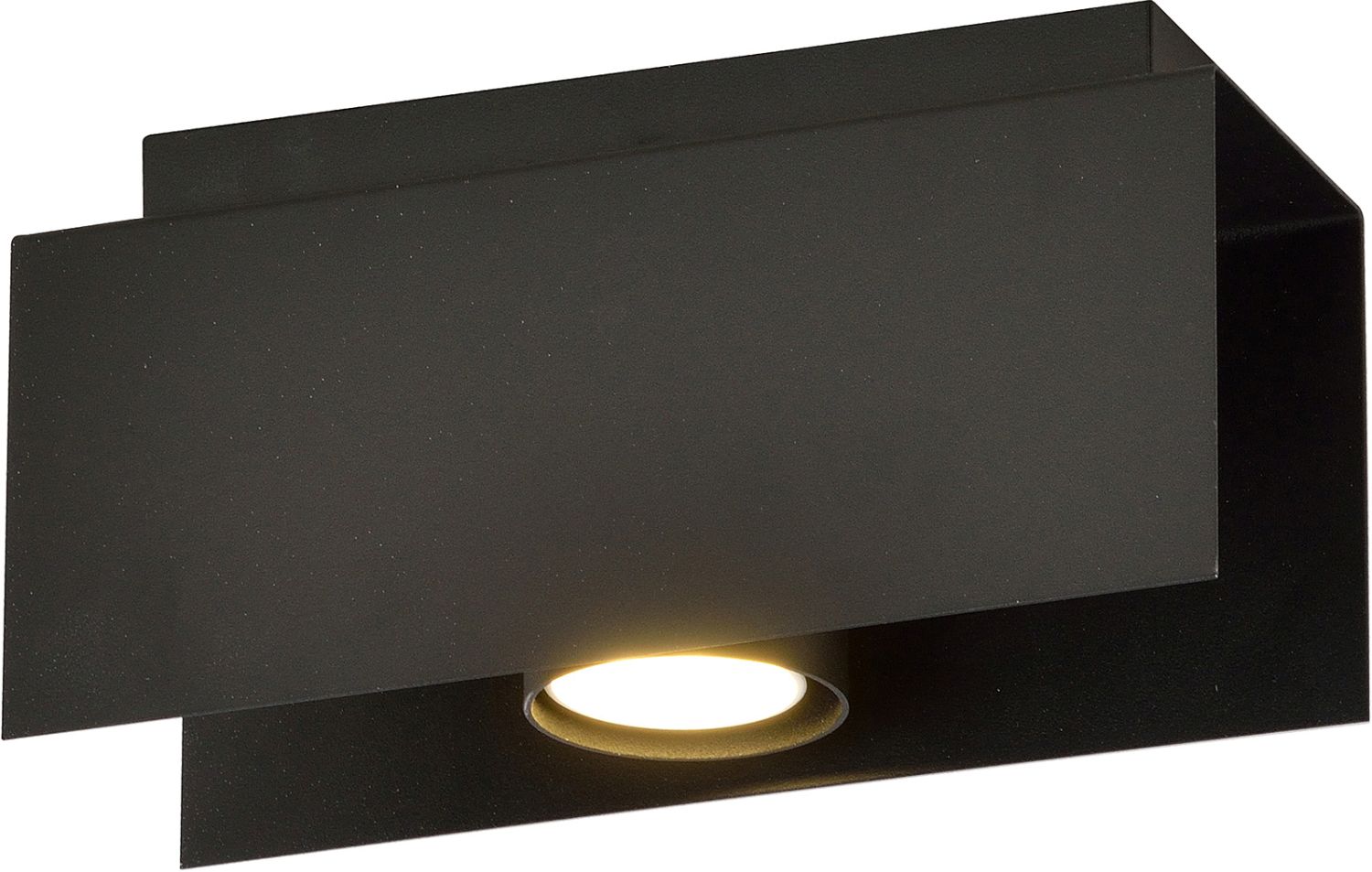Emibig Kenno plafonnier 1x10 W noir 1141/1