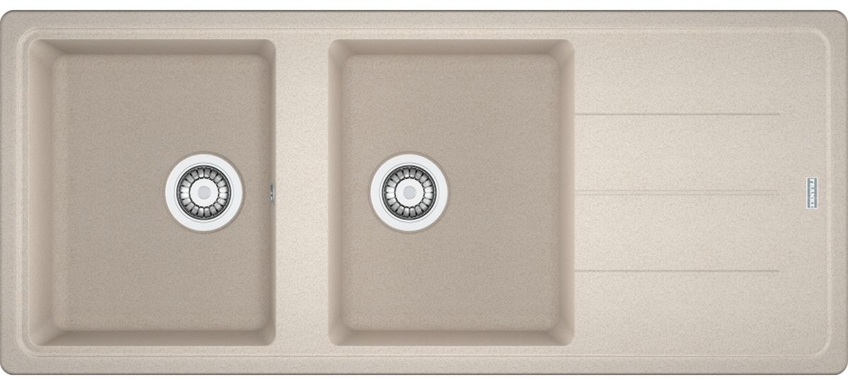 Franke Basis évier en granit 116x50 cm beige 114.0676.259