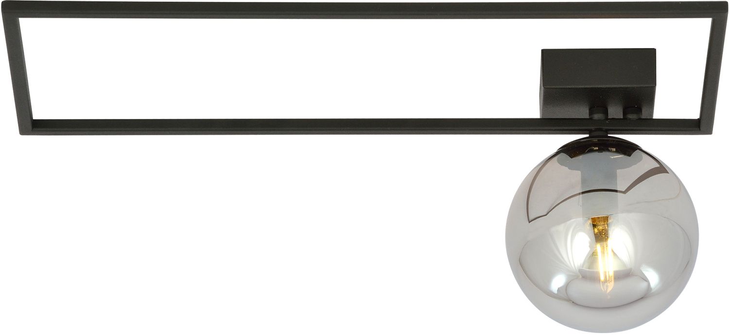 Emibig Imago plafonnier 1x10 W noir-graphite 1131/1A