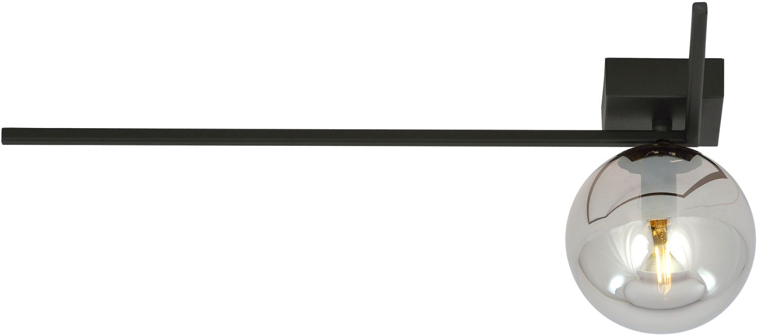 Emibig Imago plafonnier 1x10 W noir-graphite 1131/1F