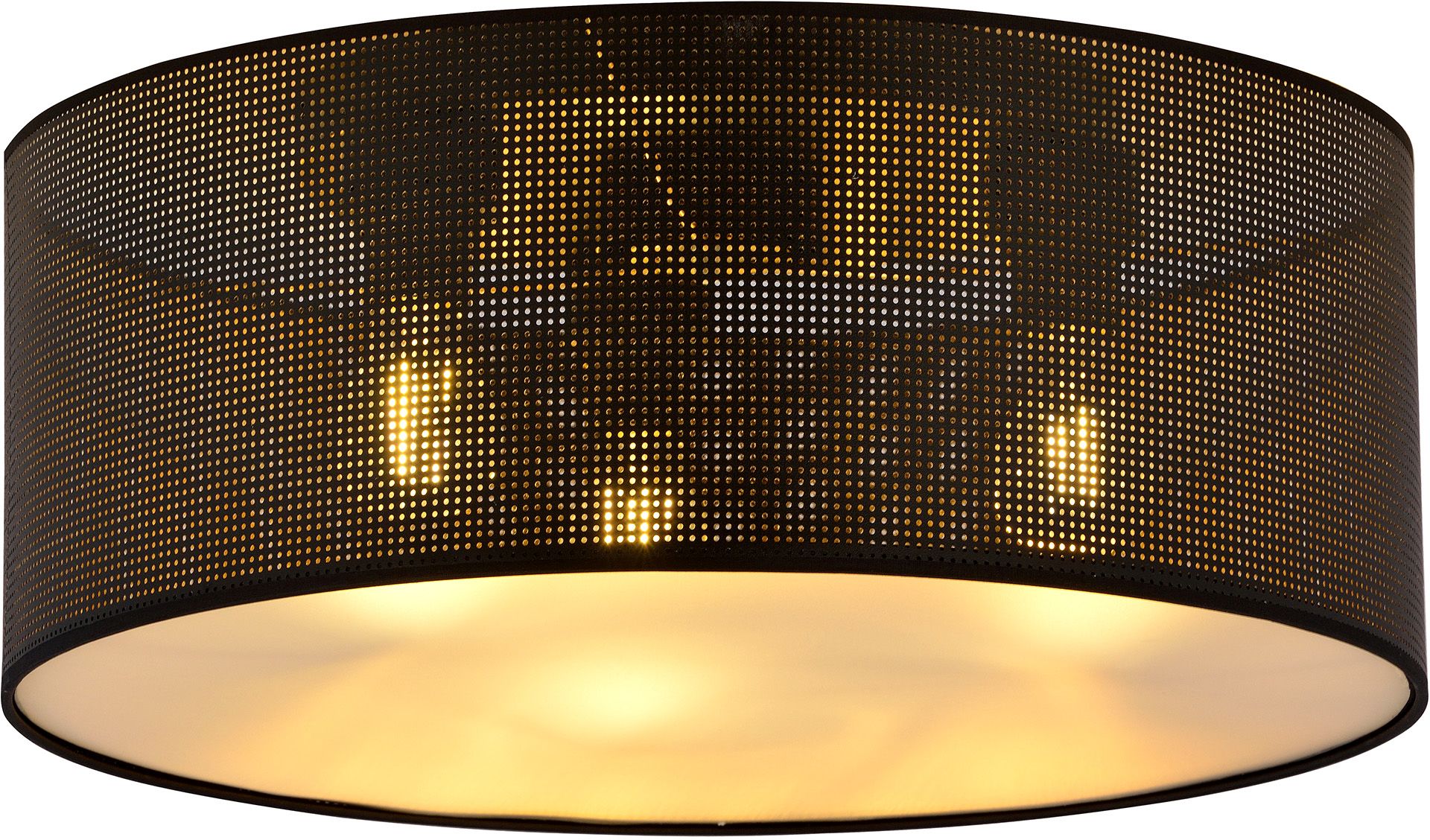 Emibig Aston plafonnier 3x15 W noir 1148/3