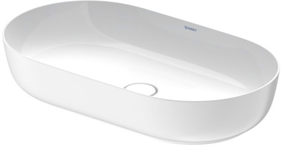Duravit Luv lavabo 70x40 cm ovale à poser blanc mat 0379702600