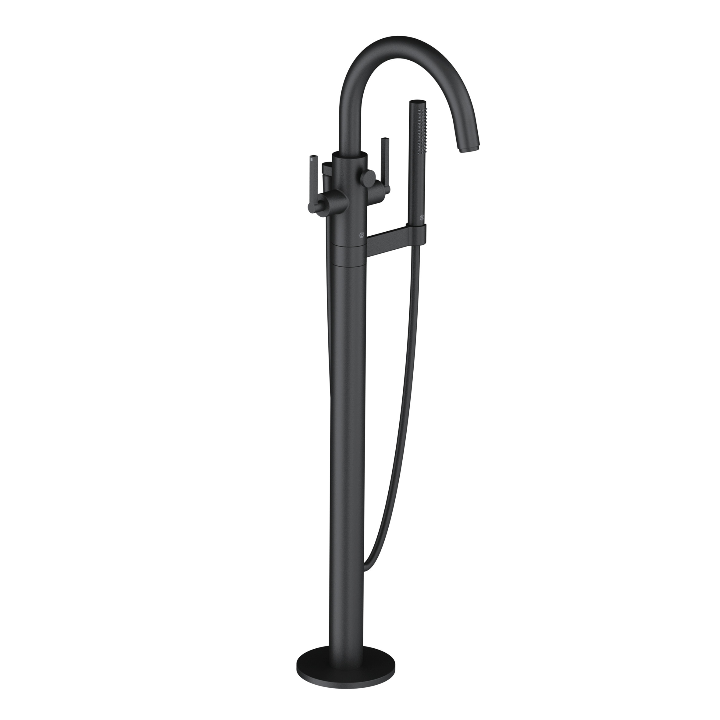 Kludi Nova Fonte mitigeur bain-douche autoportante noir 205903915