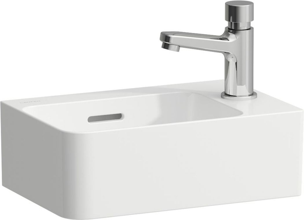 Laufen Val lavabo 34x22 cm rectangulaire classique blanc mat H8152807571061