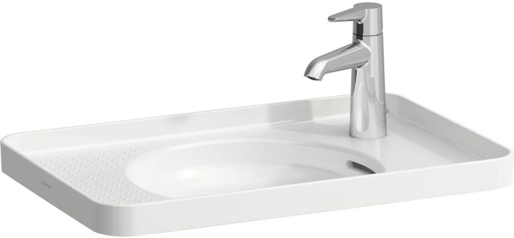 Laufen Val lavabo 55x36 cm rectangulaire encastrée blanc brillant H8172810001061