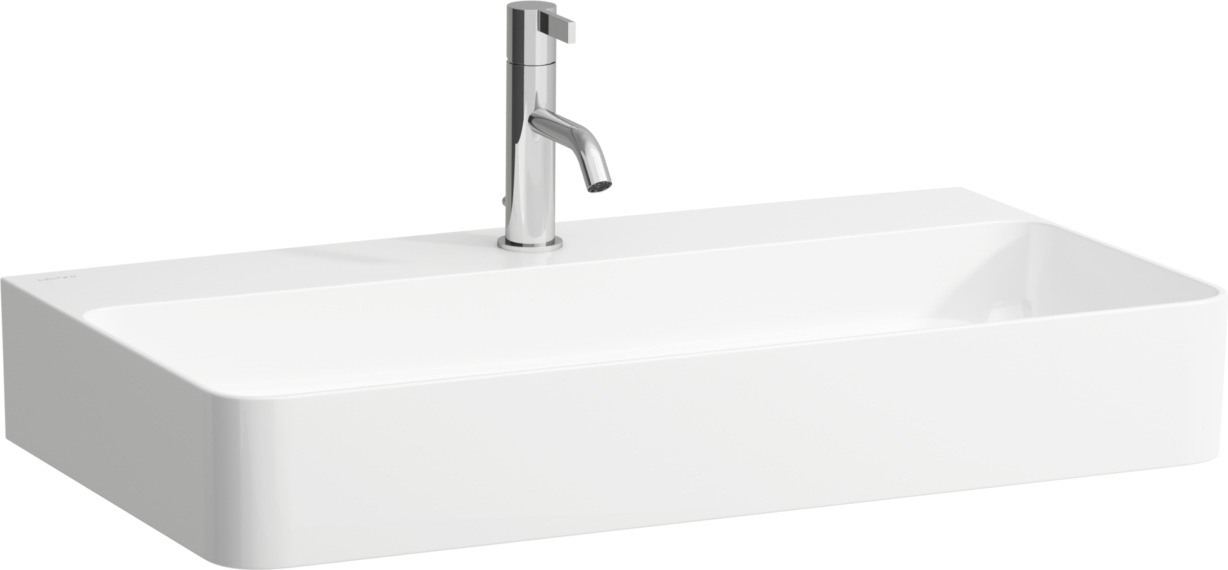 Laufen Val lavabo 75x42 cm rectangulaire classique-à poser blanc H8162854001041