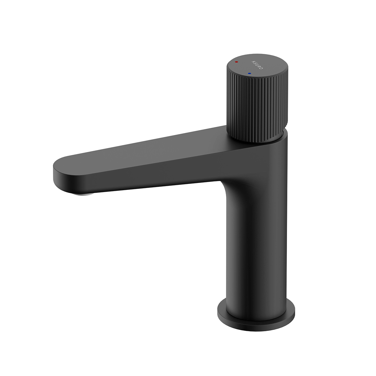 Ksuro 02 mitigeur de lavabo sur pied noir 10004030