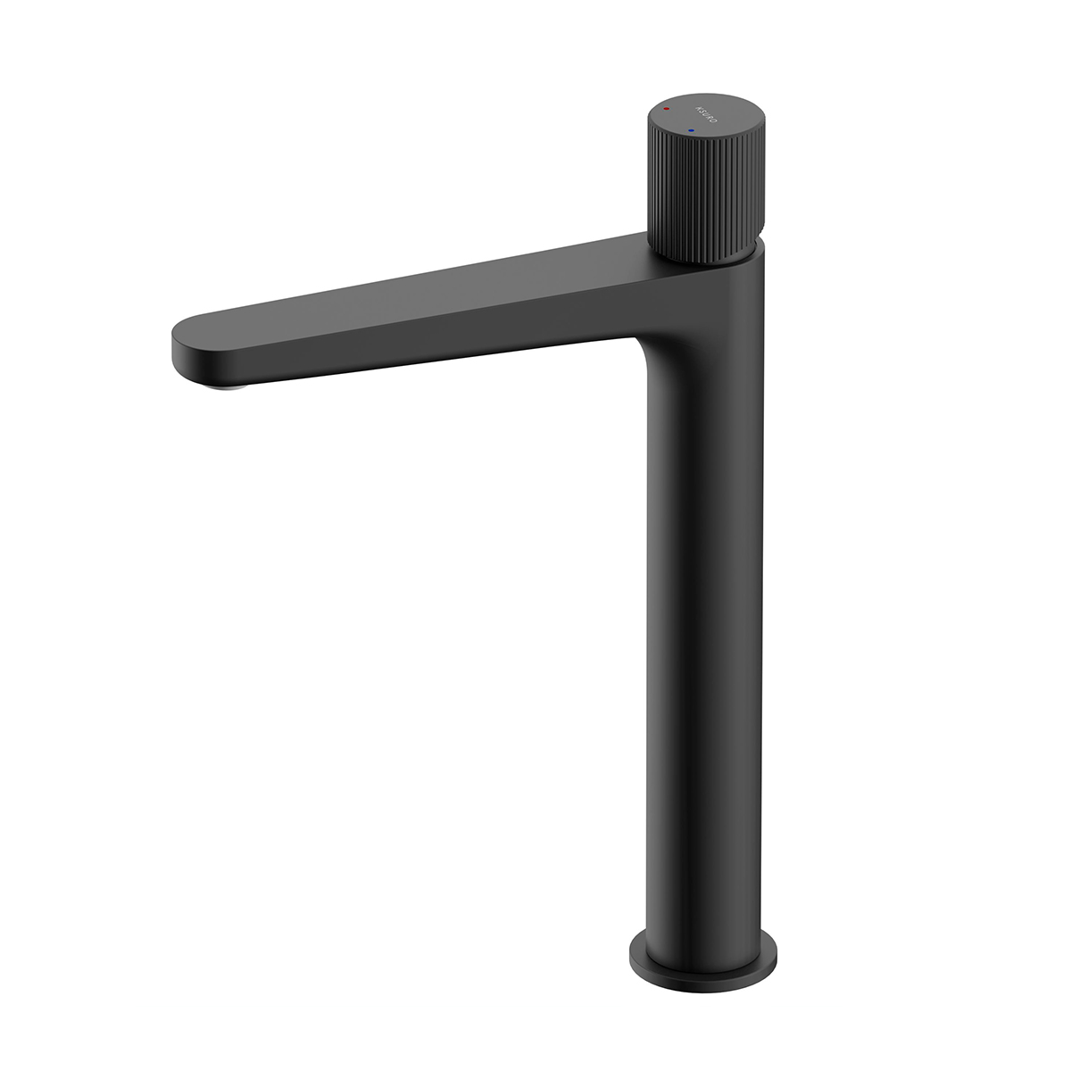 Ksuro 02 mitigeur de lavabo sur pied noir 10005030