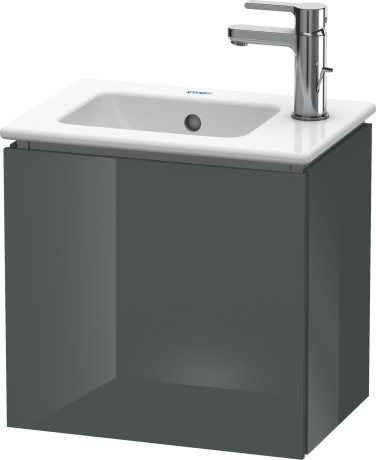 Duravit L-Cube armoire 42x29.4x40 cm sous-lavabo suspendu gris LC6272L8383