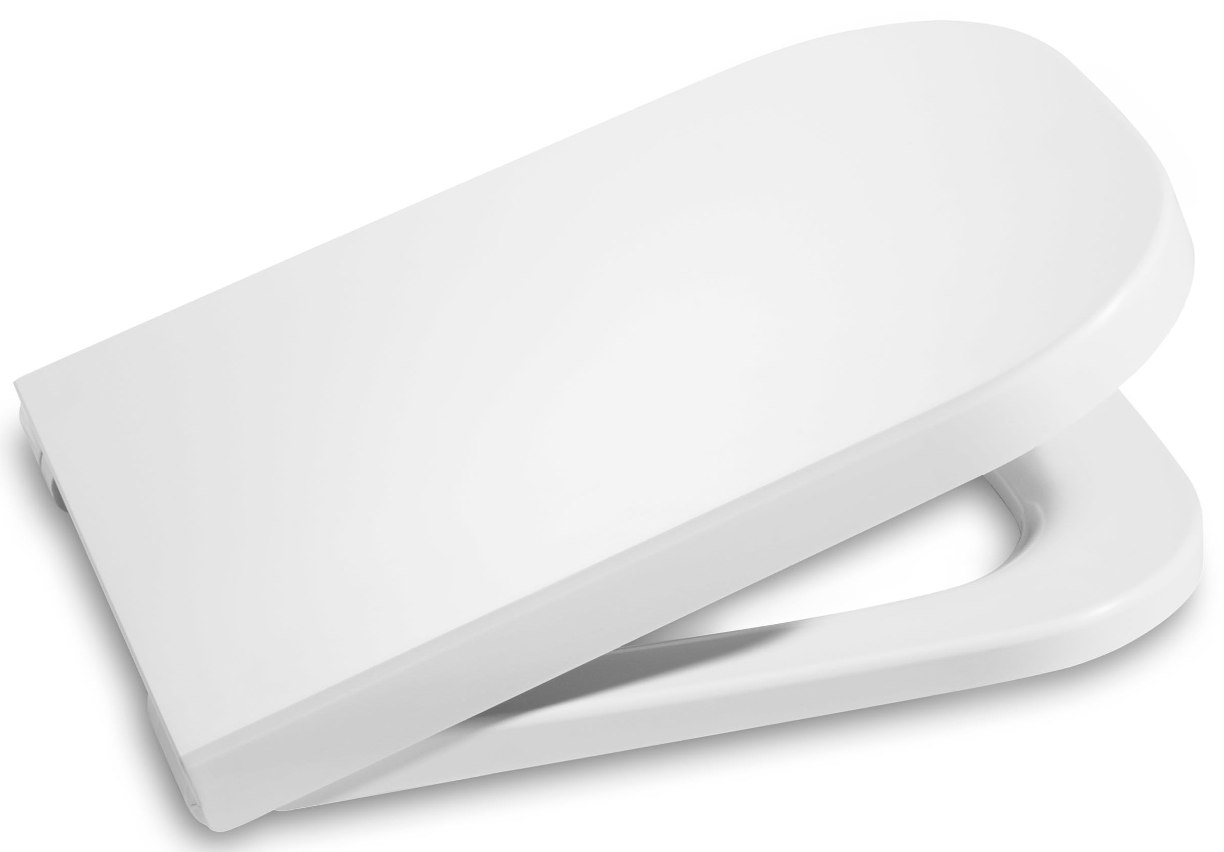 Roca Gap Square abattant de wc à descente amortie blanc A80173200B