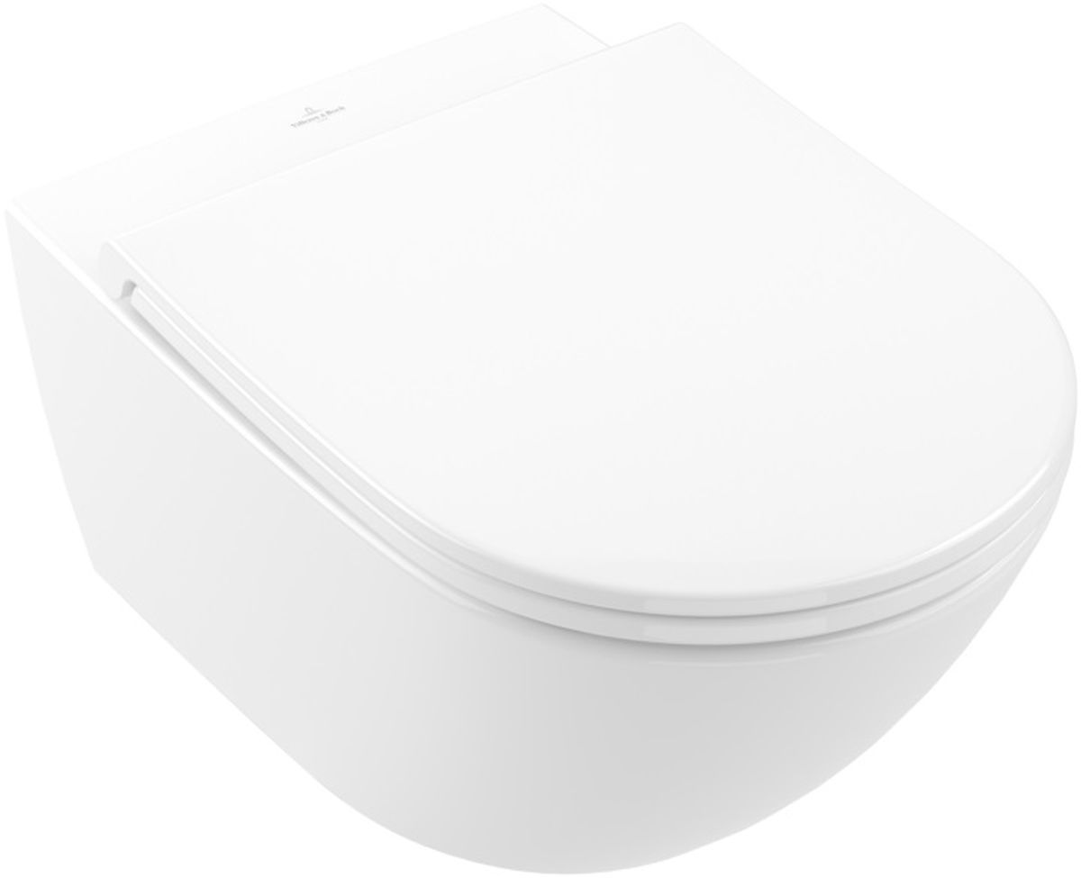Villeroy & Boch Subway ensemble combi-pack avec abattant suspendue oui oui blanc 4670T9R1