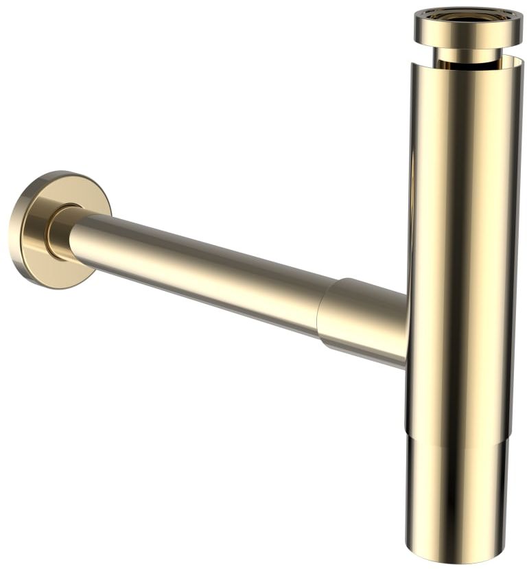 Laufen siphon de lavabo en bouteille doré H3749800010001