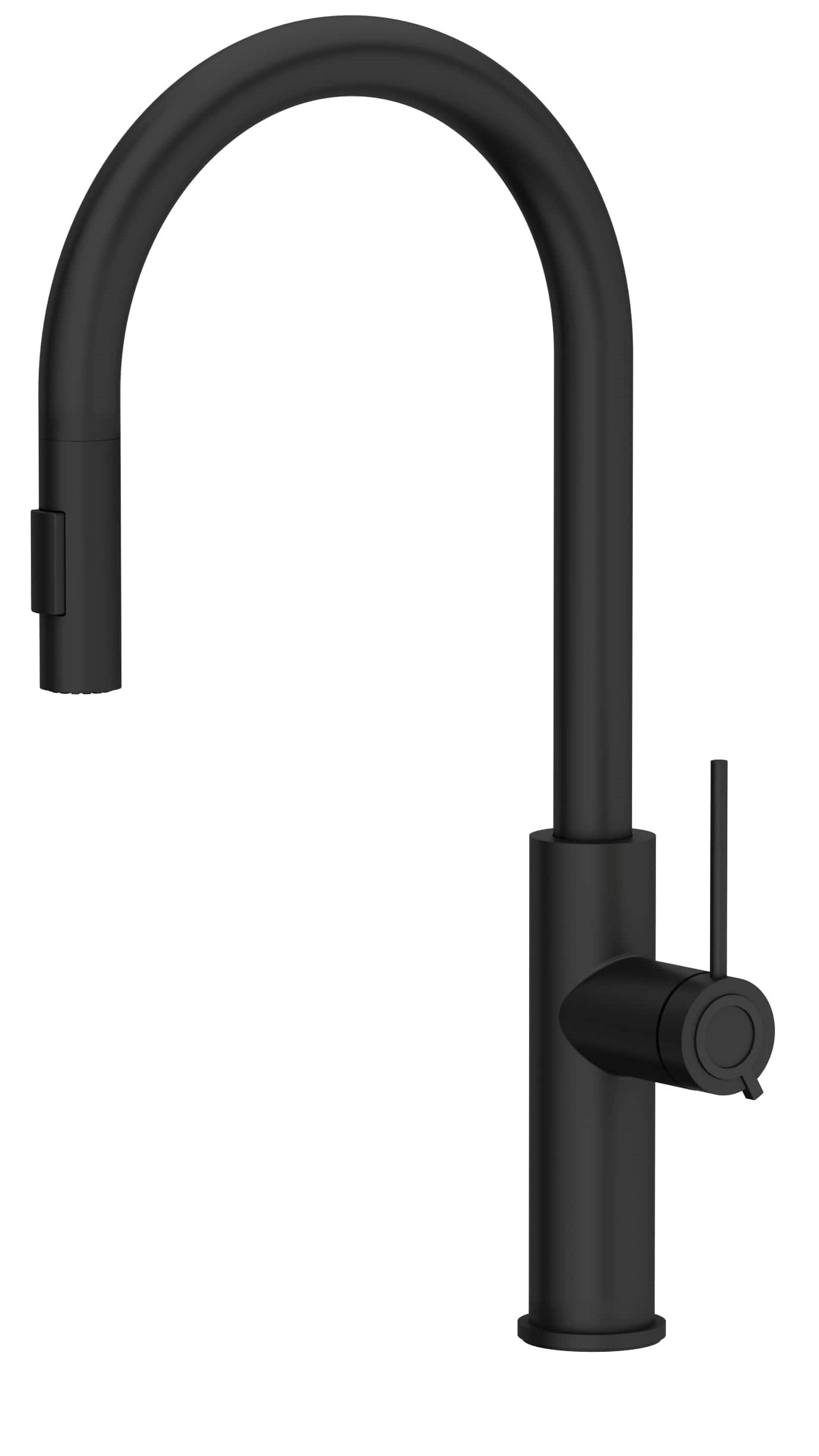 Quadron Jennifer Q line mitigeur de cuisine sur pied carbone 3623510_BLM