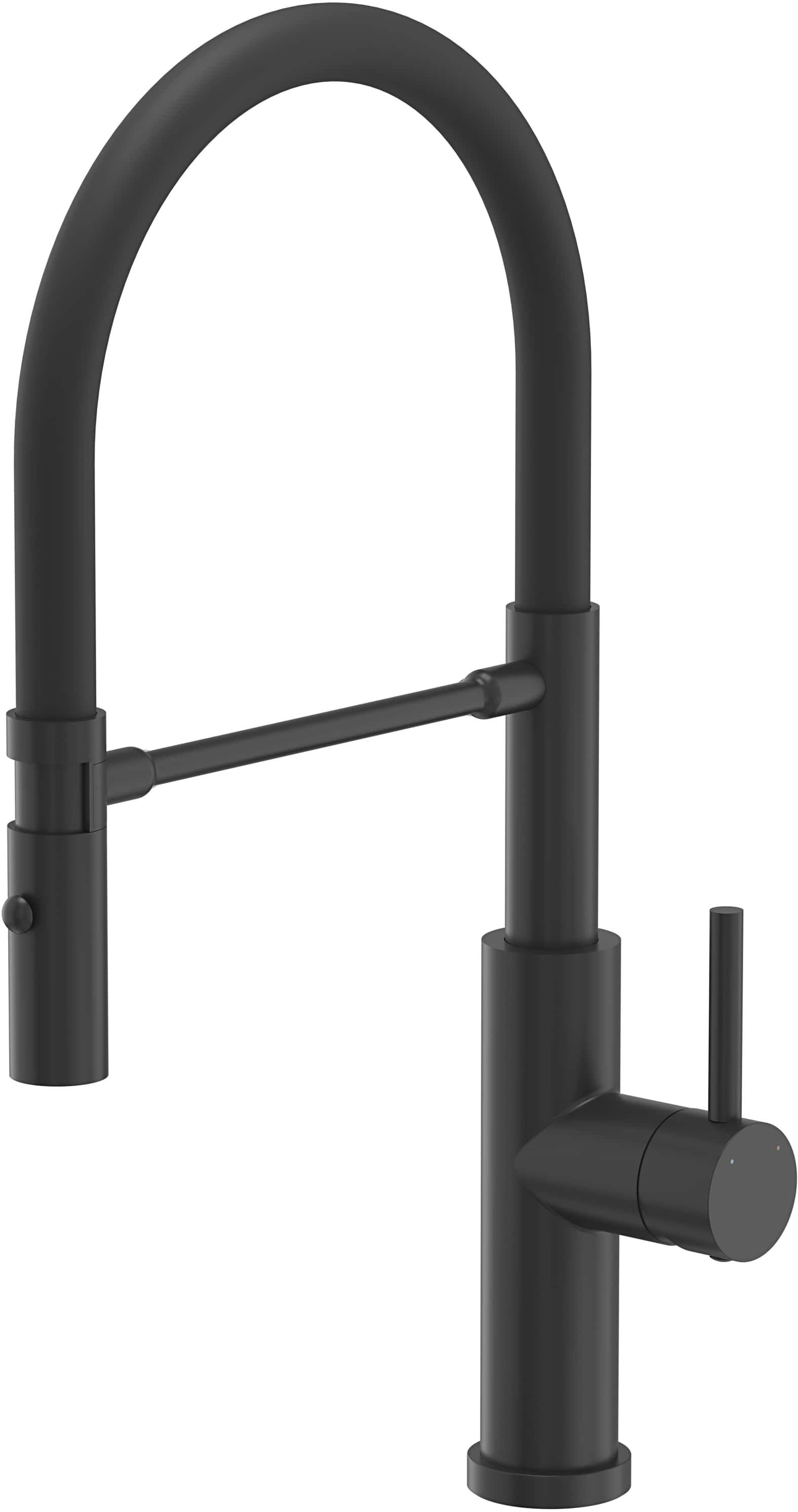 Quadron Andy mitigeur de cuisine sur pied noir 3623523_BLM