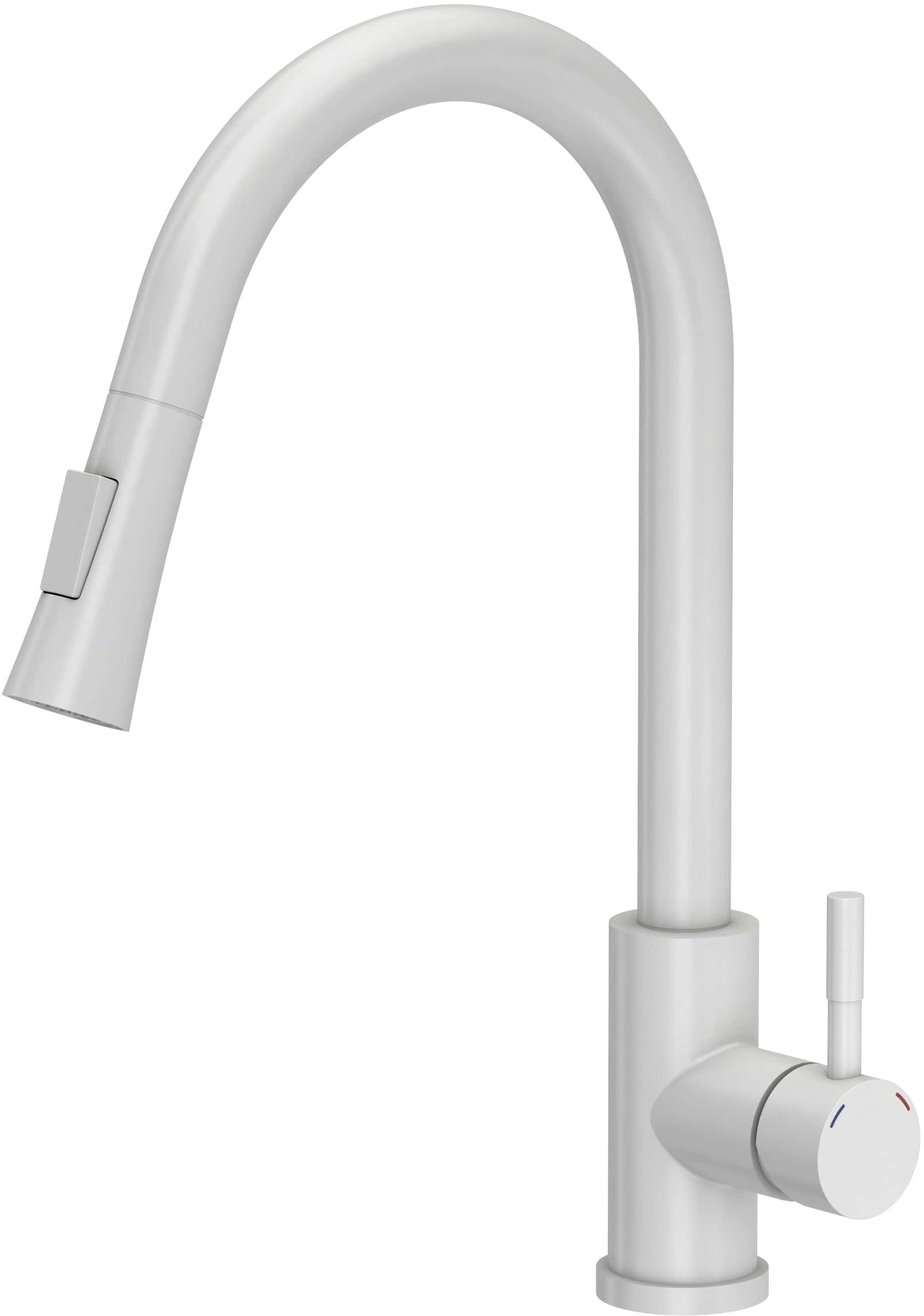 Quadron Julia mitigeur de cuisine sur pied blanc 3673500WHM