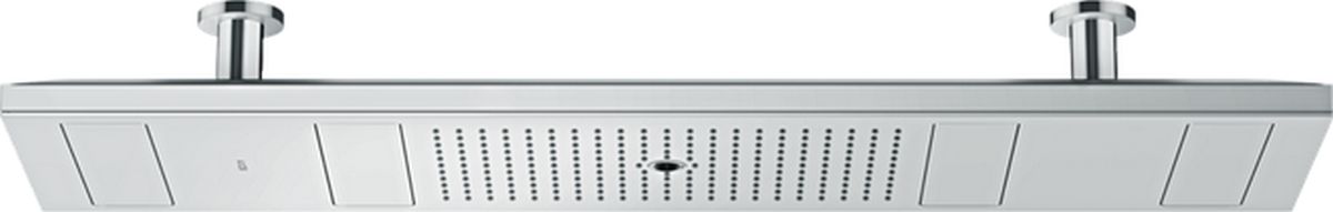 Axor ShowerSolutions douche à effet de pluie 120x30 cm rectangulaire chrome 10637000