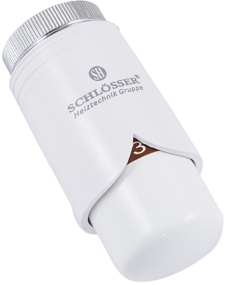 Schlosser Brillant tête thermostatique blanc 600200002