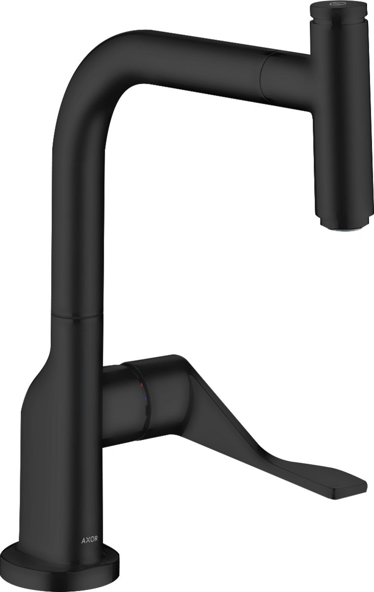 Axor Citterio mitigeur de cuisine sur pied noir 39861670