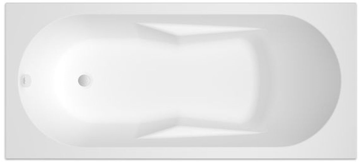Riho Lazy baignoire rectangulaire 170x75 cm blanc B078001005