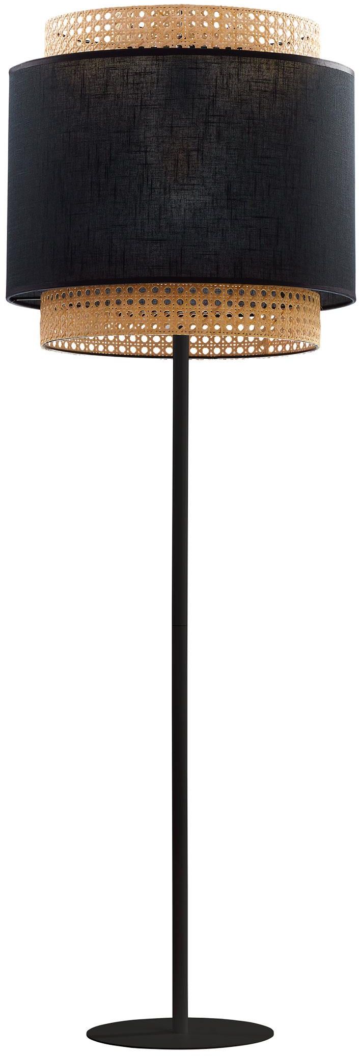TK Lighting Boho Black lampadaire 1x15 W noir-beige 5568