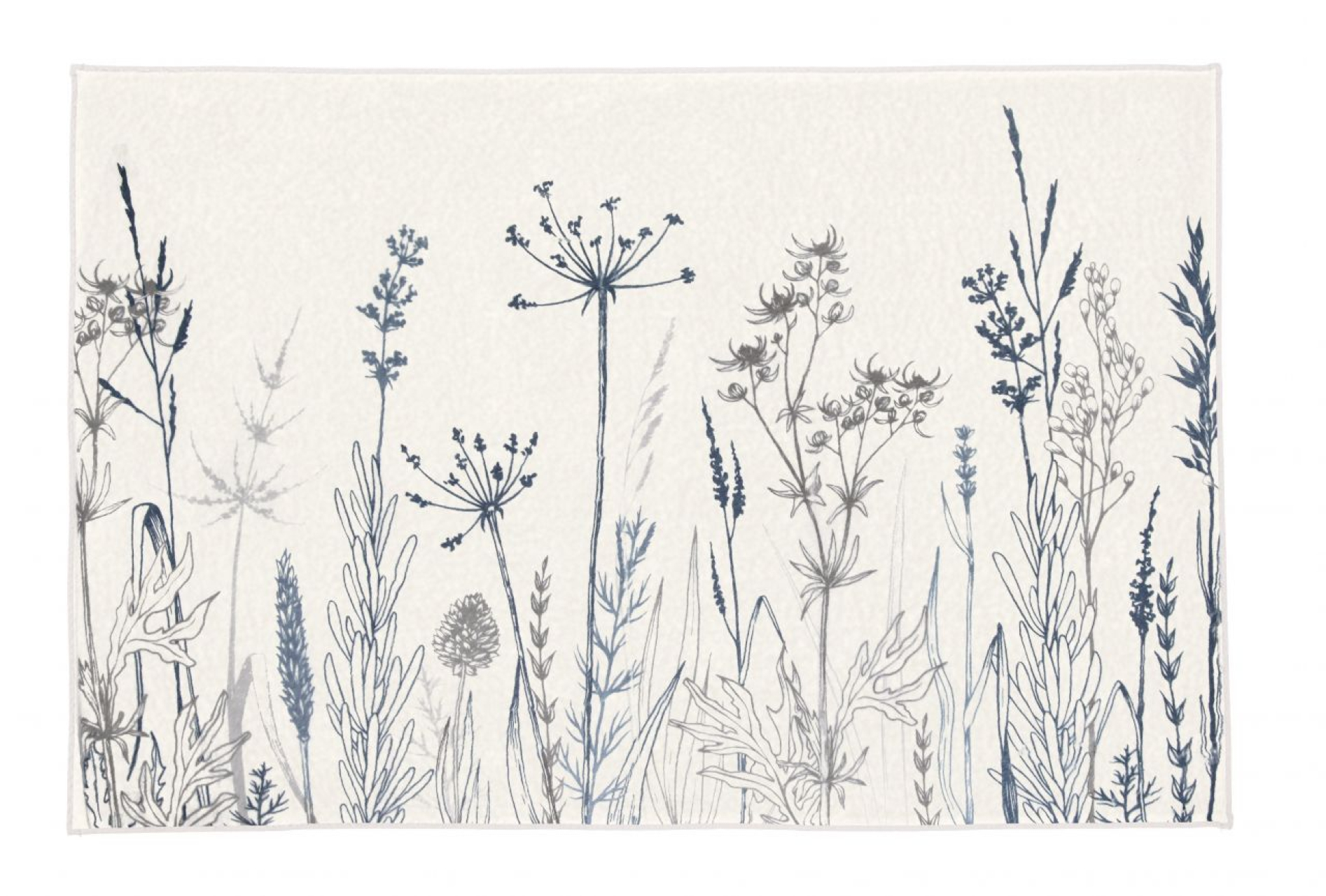 Kleine Wolke Savannah tapis de bain 120x70 cm rectangulaire mélange de couleurs 9166148225