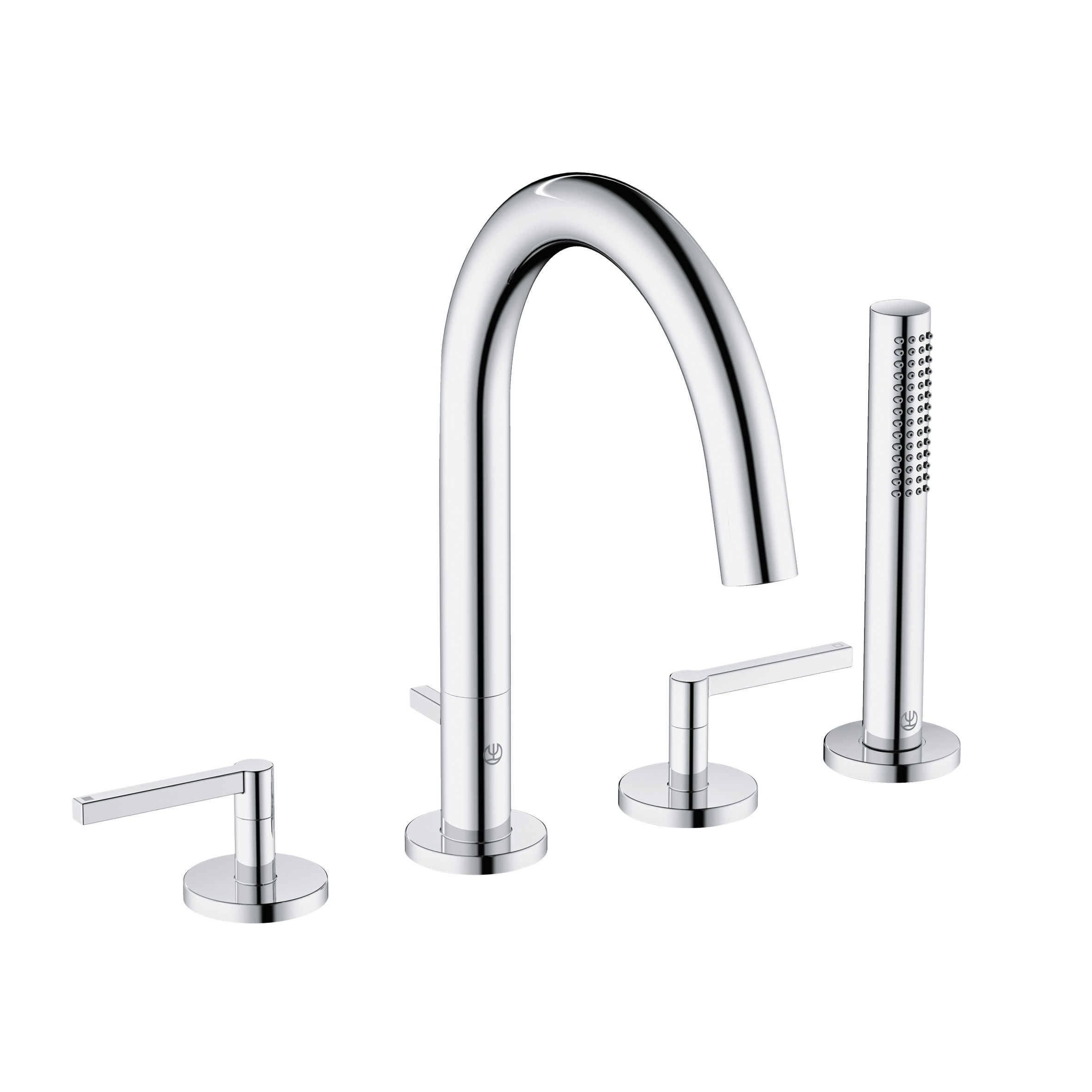 Kludi Nova Fonte mitigeur bain-douche pour baignoire chrome 204250515