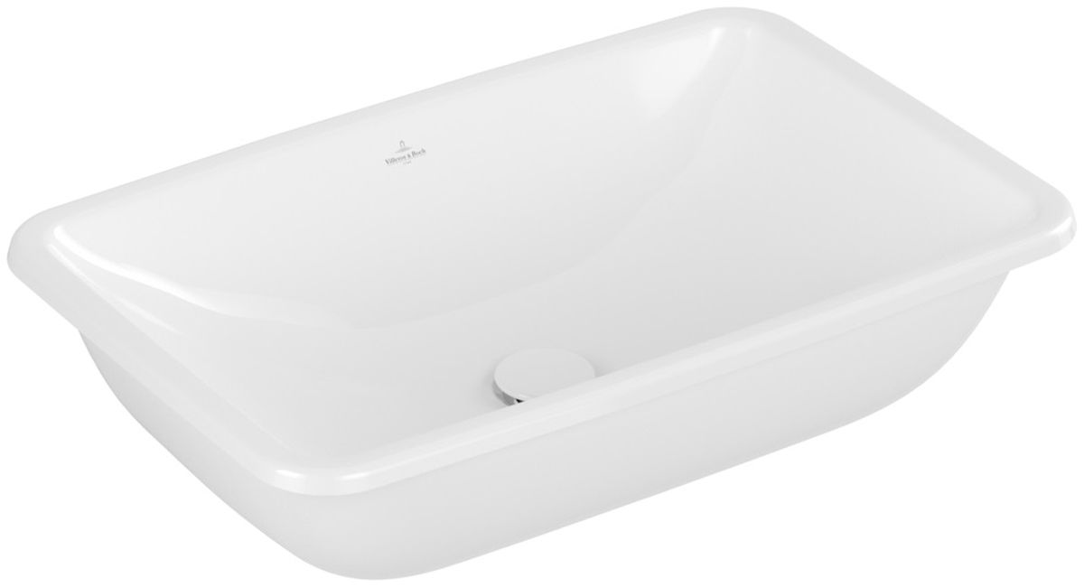 Villeroy & Boch Loop & Friends lavabo 61.5x38 cm rectangulaire sous-plinthe blanc 4A580101