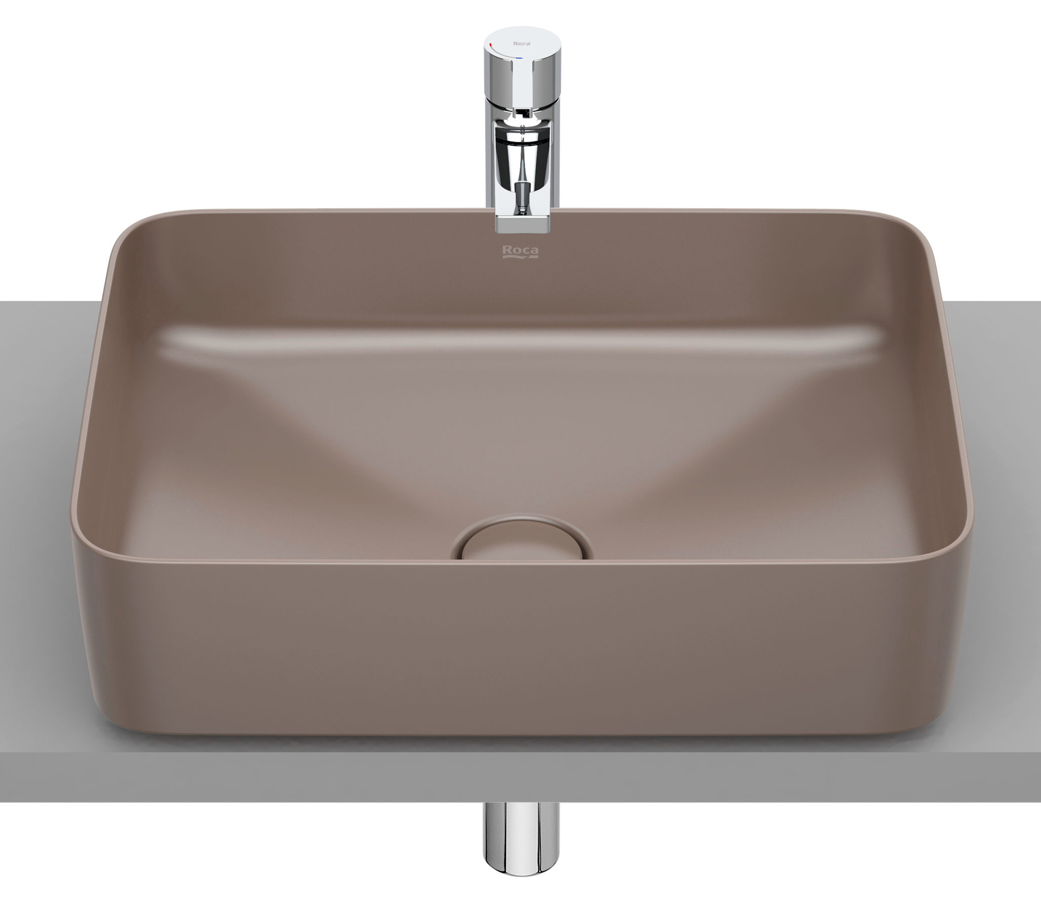 Roca Inspira lavabo 50x37 cm rectangulaire à poser A327530660