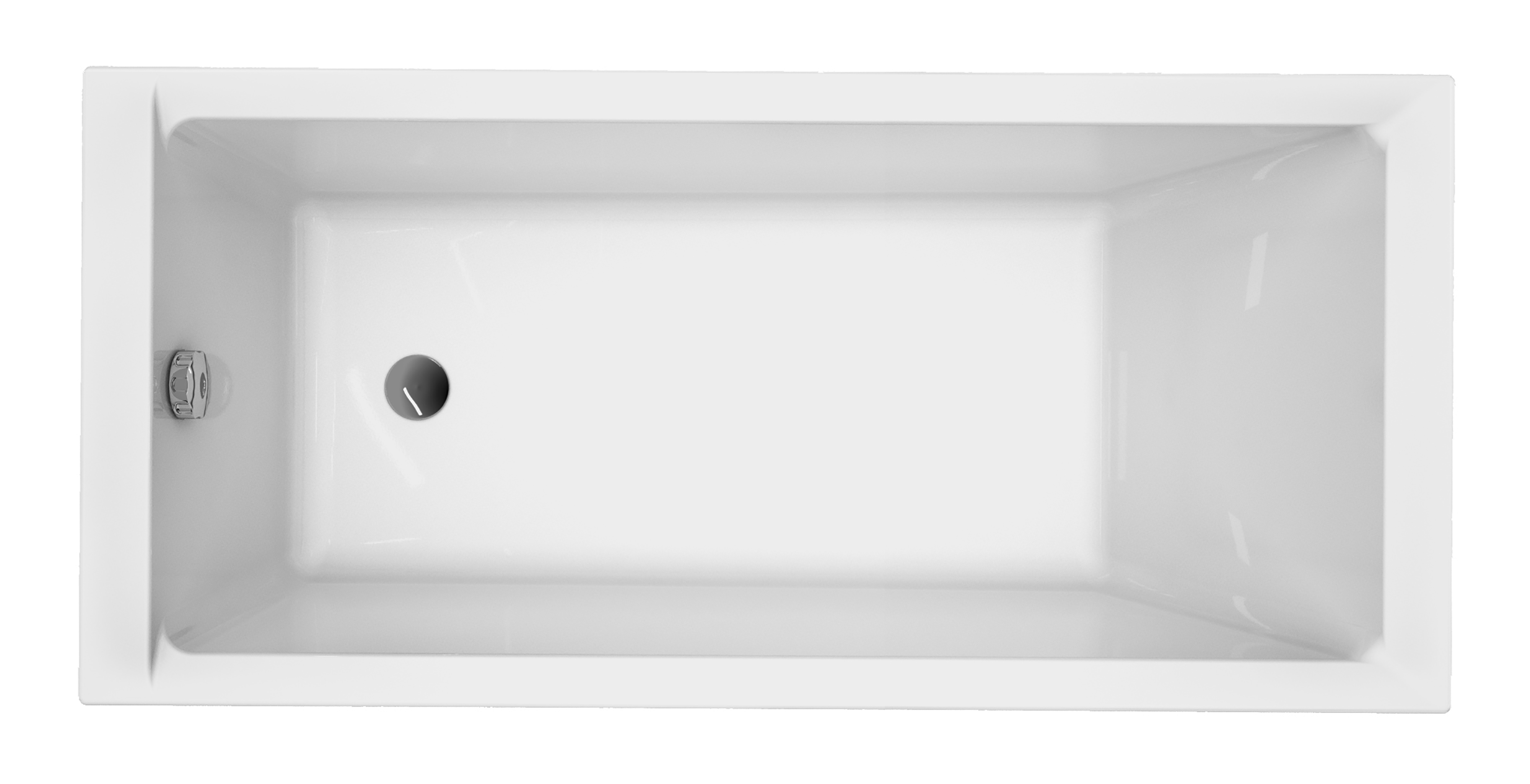 Cersanit Balinea baignoire rectangulaire 150x70 cm blanc S301-142
