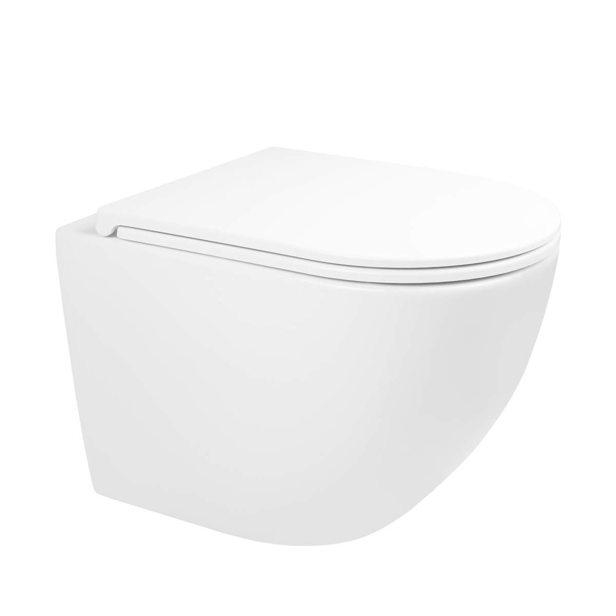 Oltens Hamnes cuvette de wc suspendue oui oui blanc brillant 42021000