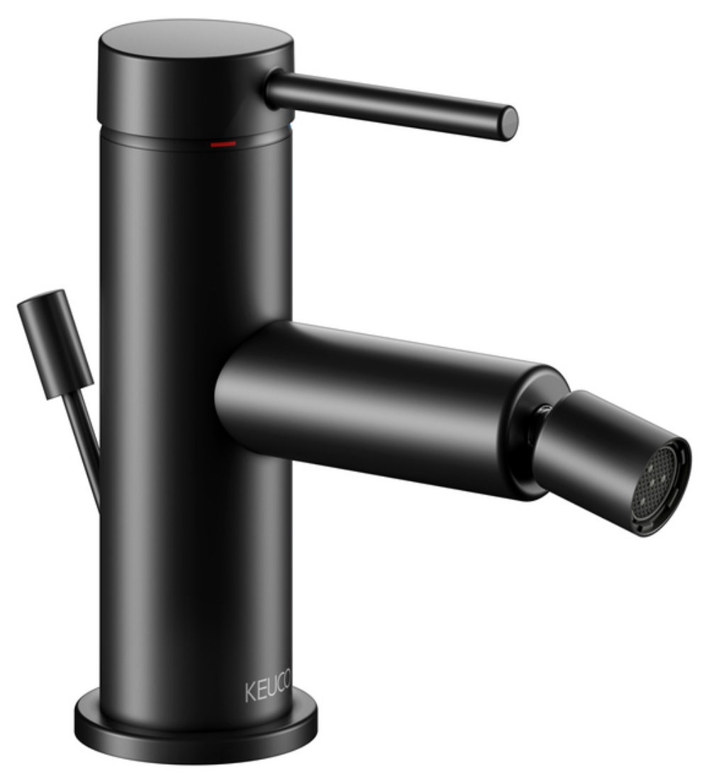 Keuco IXMO Soft mitigeur de bidet sur pied noir 59509372000