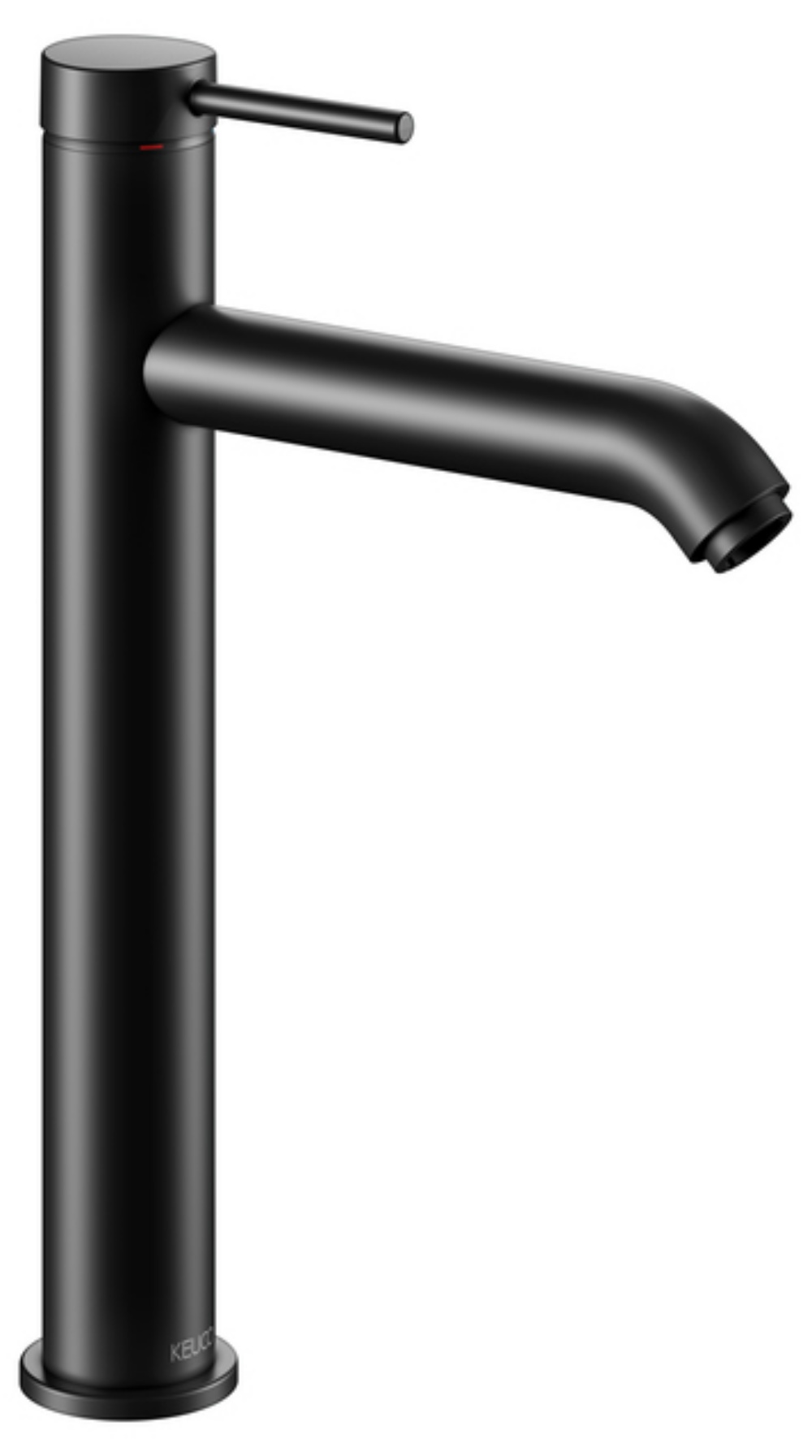 Keuco IXMO Soft mitigeur de lavabo sur pied noir 59510372100