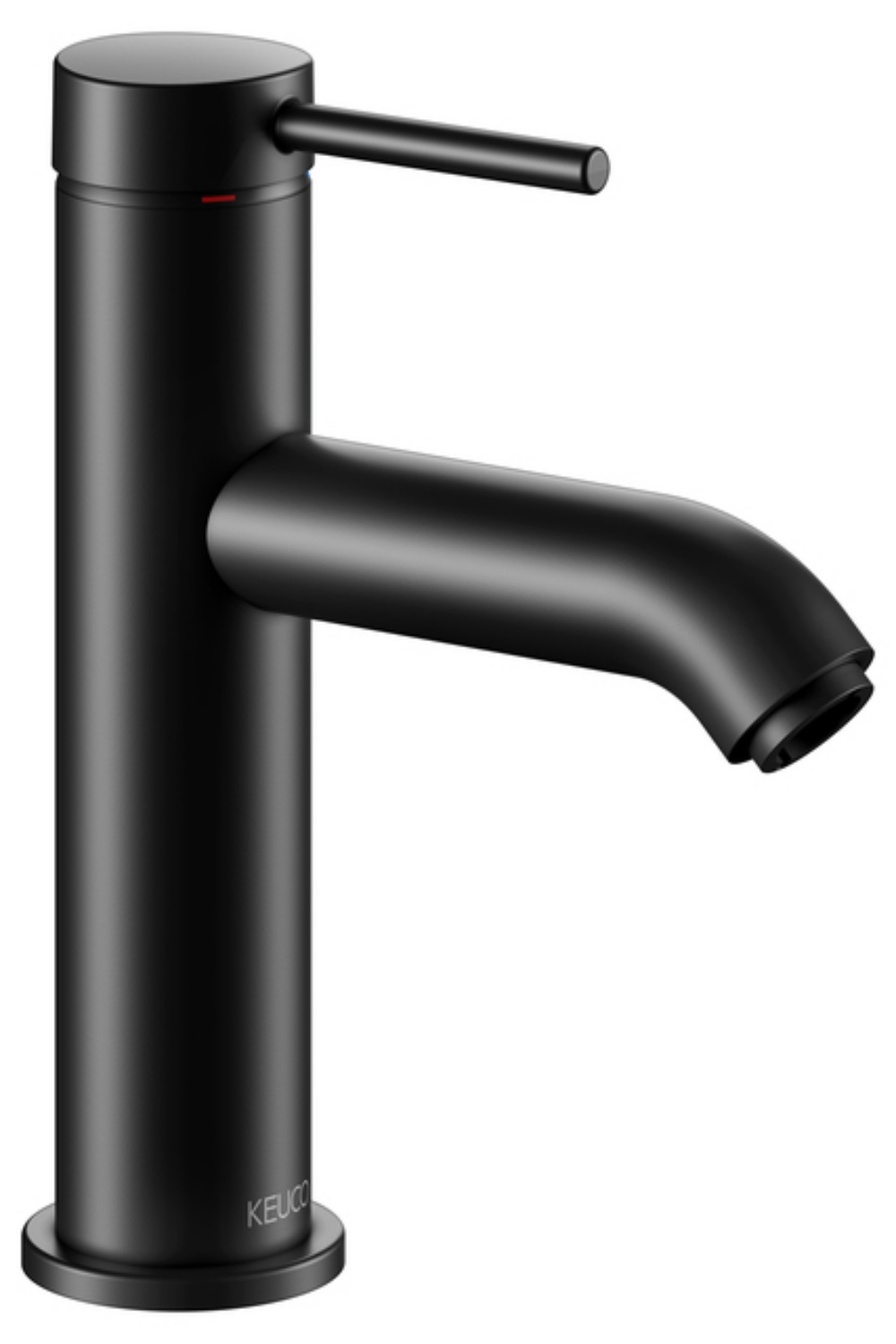 Keuco IXMO Soft mitigeur de lavabo sur pied noir 59502372100