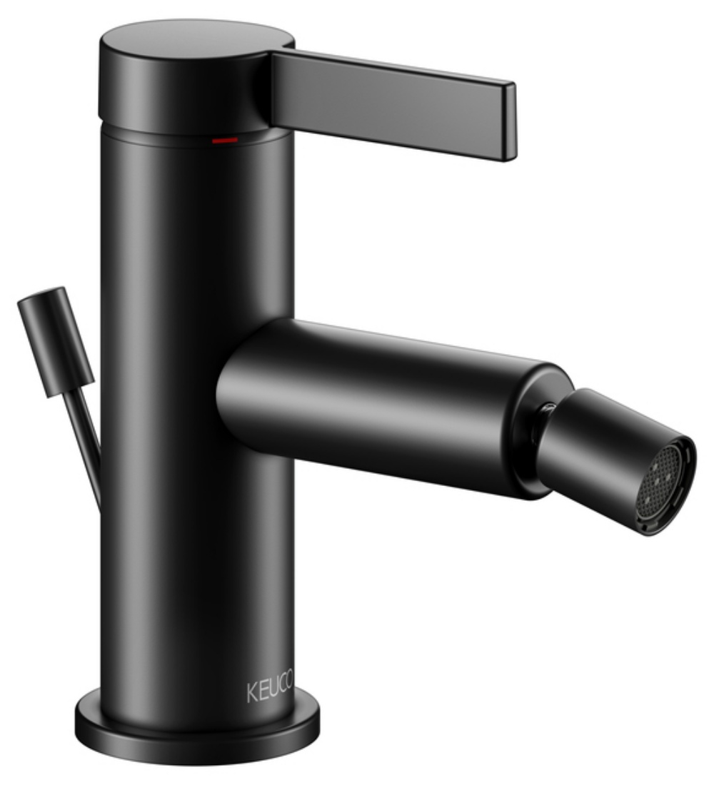 Keuco IXMO Pure mitigeur de bidet sur pied noir 59509371000