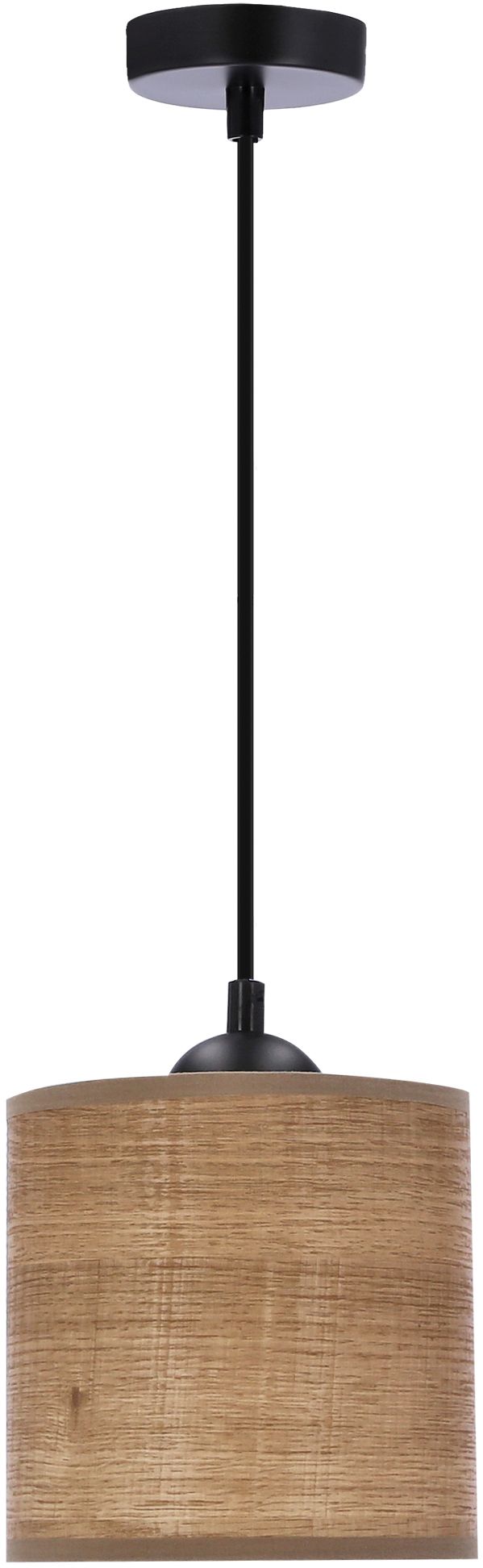 Candellux Legno lampe suspendue 1x40 W noir-beige 31-18311