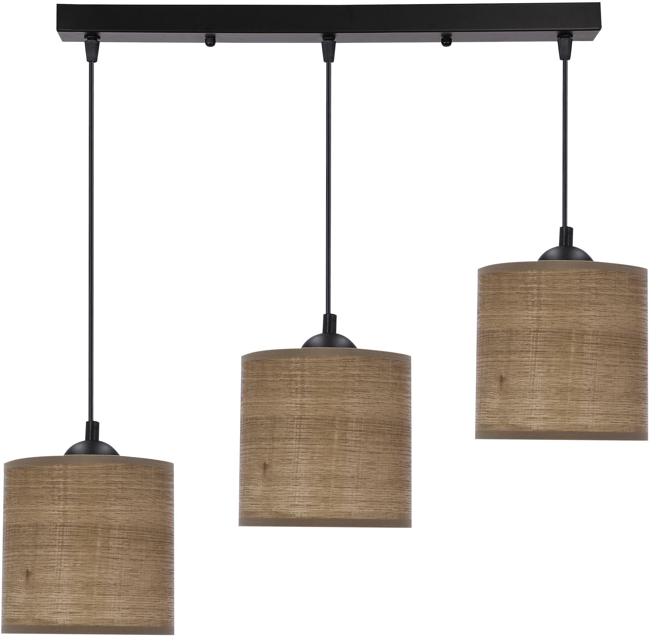 Candellux Legno lampe suspendue 4x40 W noir-beige 33-18335