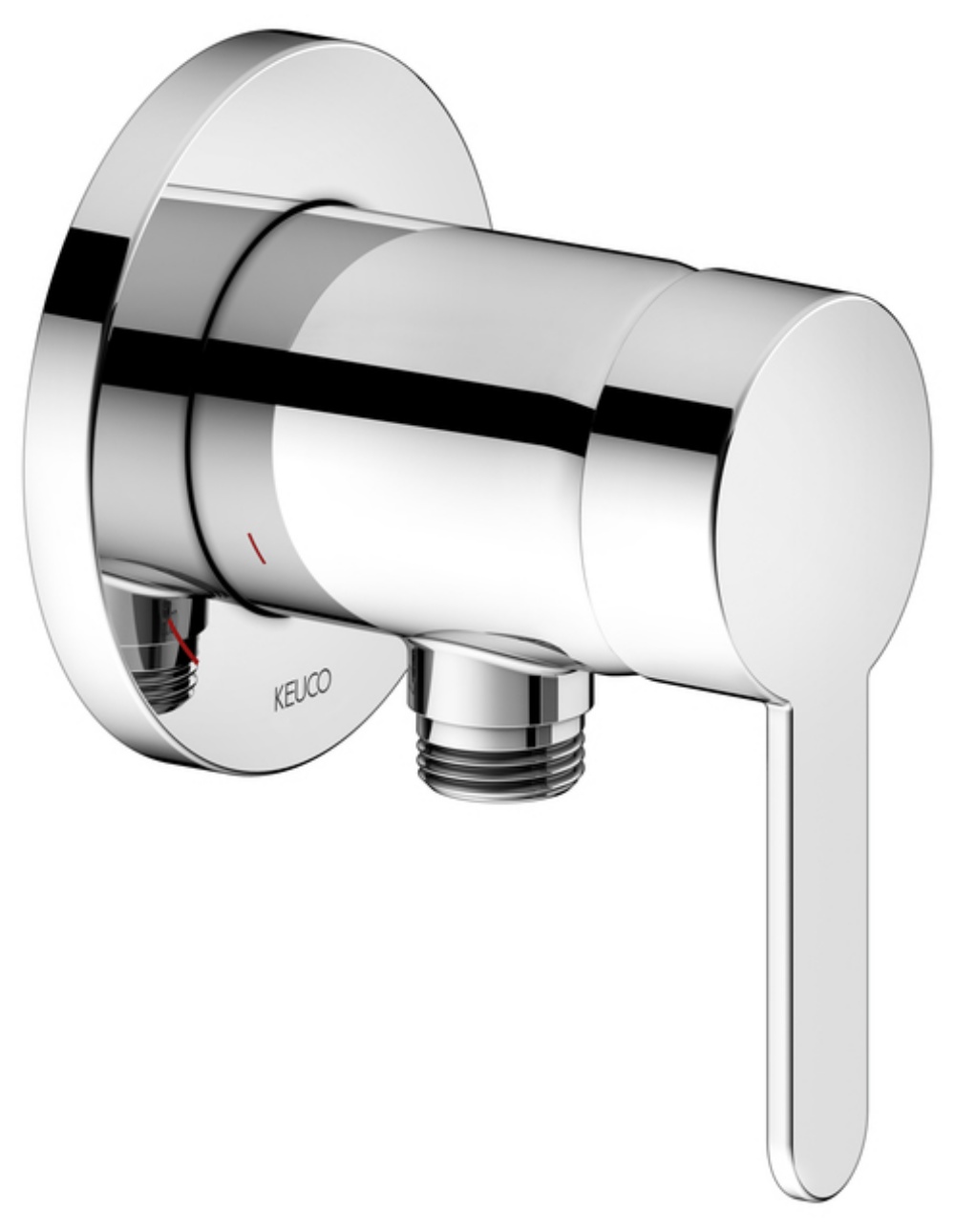 Keuco IXMO Flat mitigeur de douche encastrée chrome 59552010301