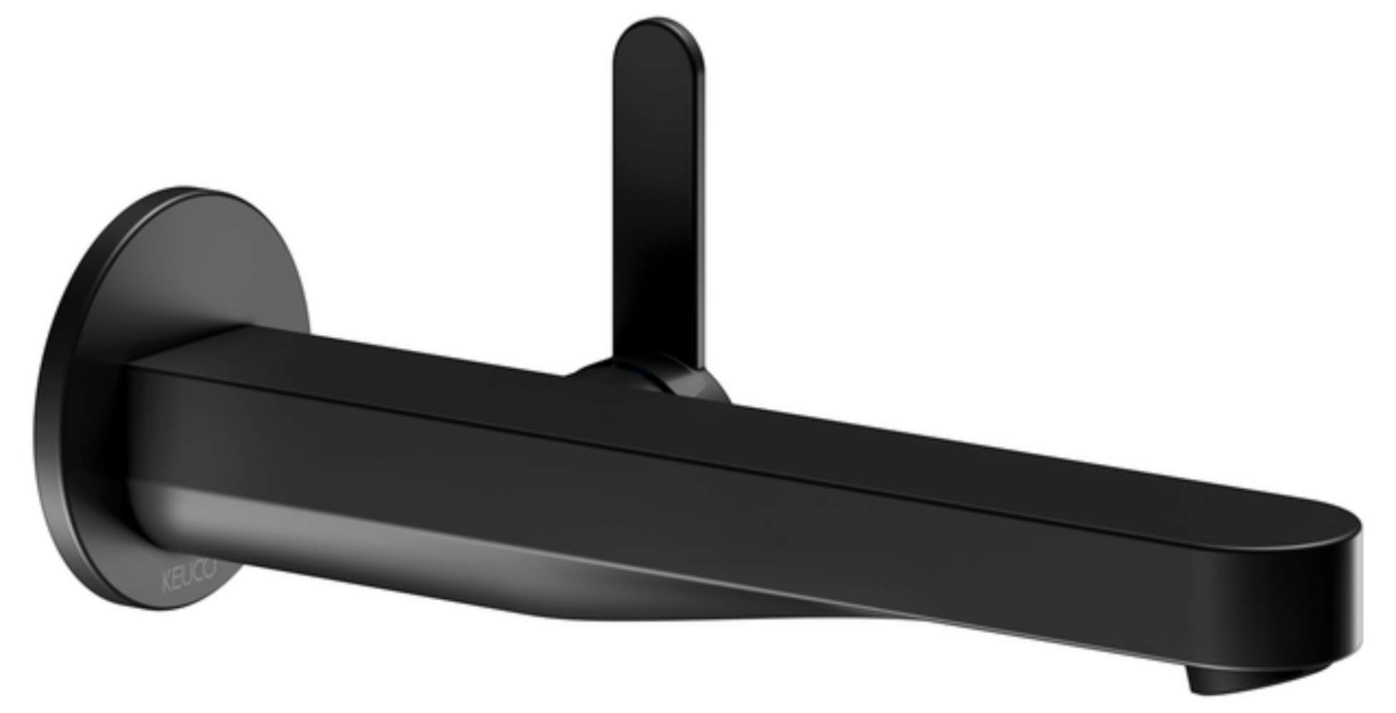 Keuco IXMO Flat mitigeur de lavabo encastrée noir 59516371301
