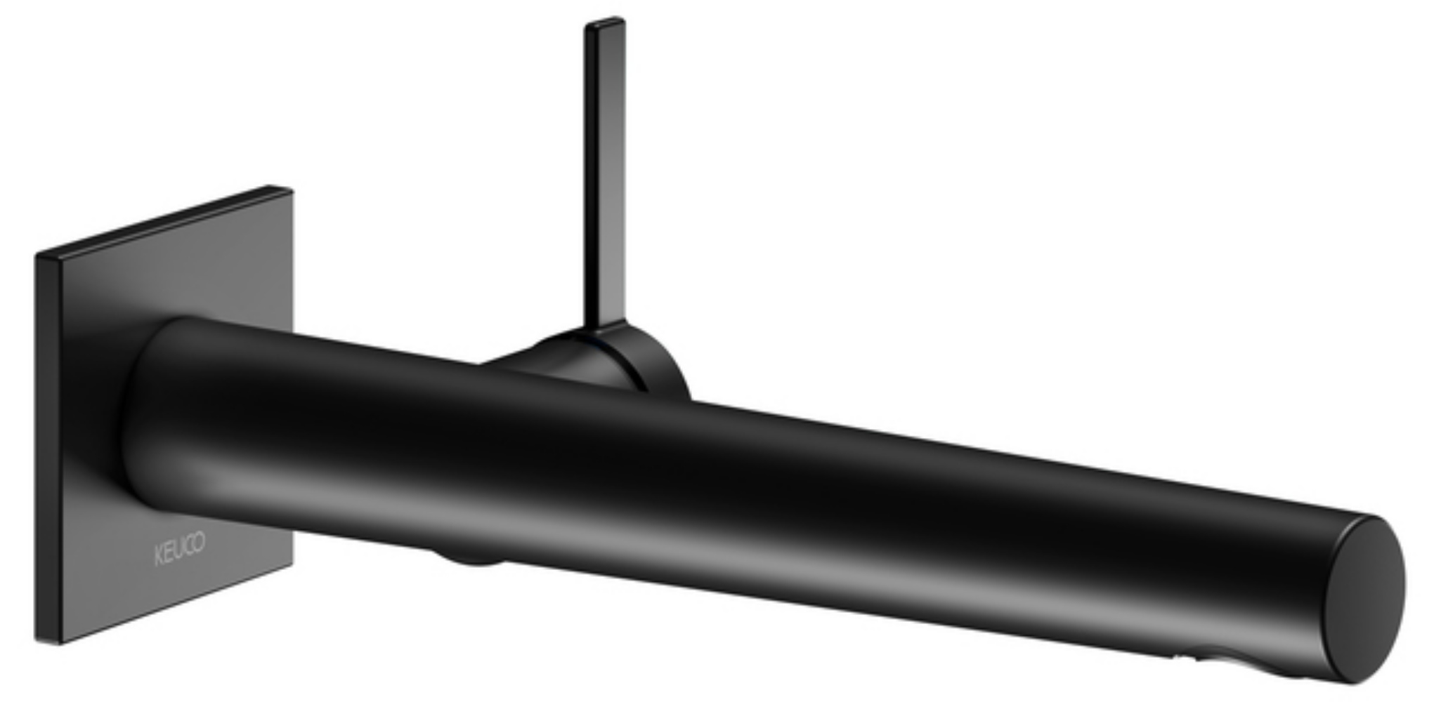 Keuco IXMO Pure mitigeur de lavabo encastrée noir 59516372102