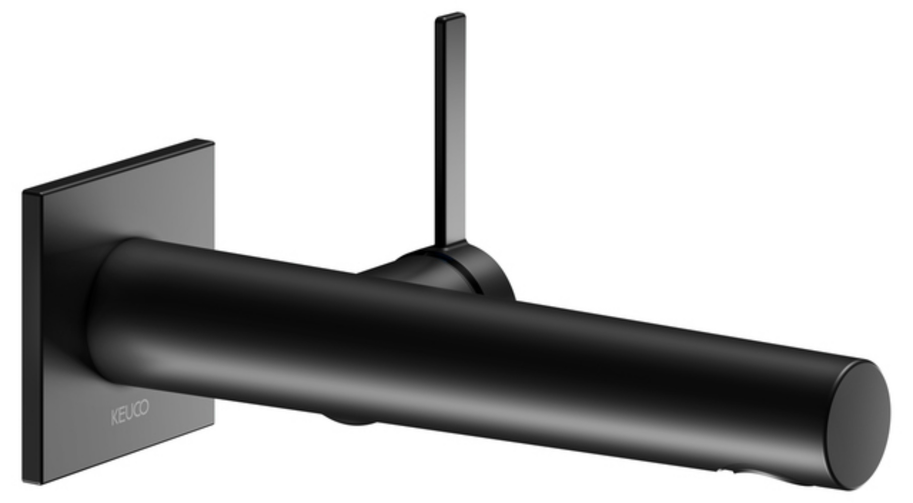 Keuco IXMO Pure mitigeur de lavabo encastrée noir 59516371102