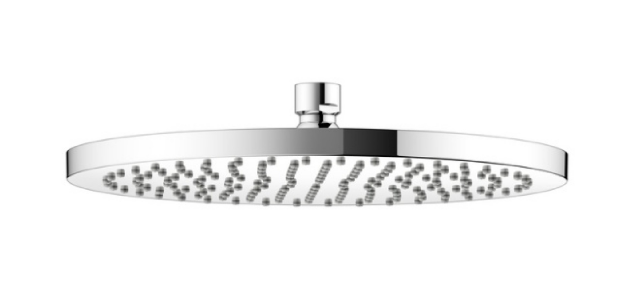 Keuco douche à effet de pluie 25x25 cm ronde chrome 59886010201