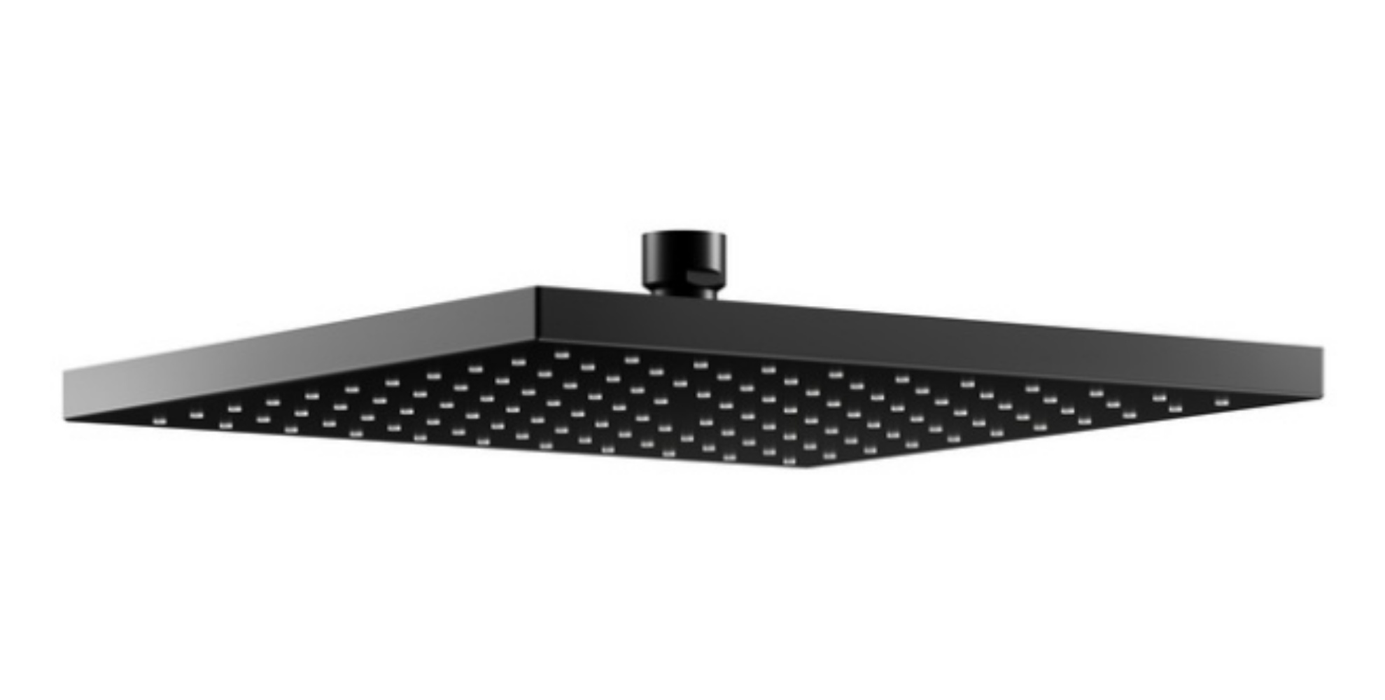 Keuco douche à effet de pluie 25x25 cm carrée noir 53086370100