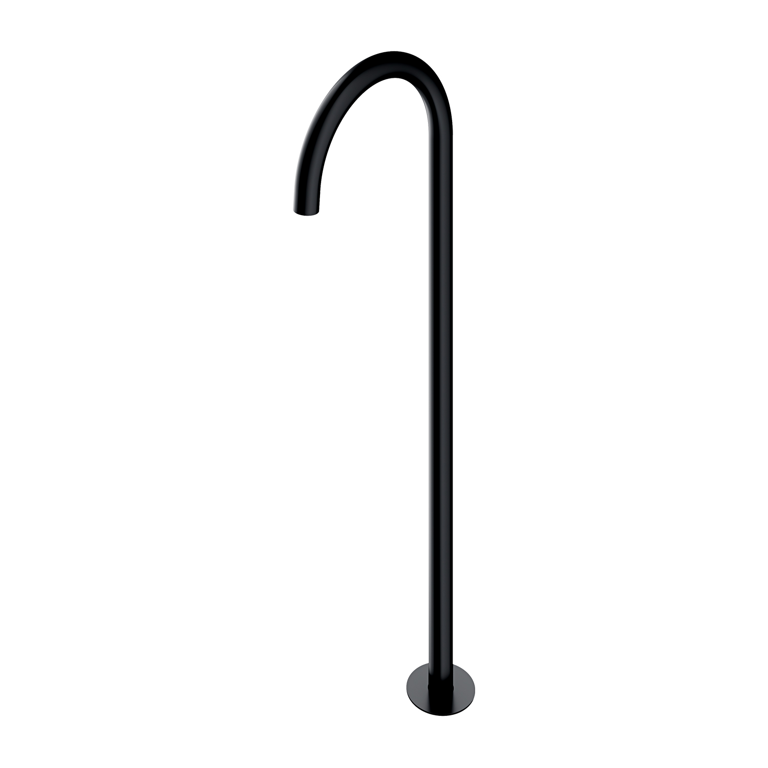 Omnires Y bec pour mitigeur de baignoire noir WWYBL