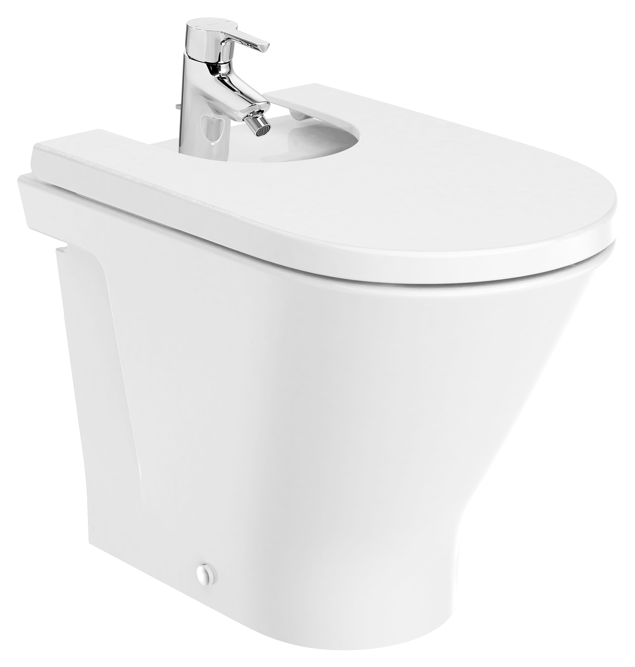 Roca Gap Round bidet sur pied blanc A3570N7S00