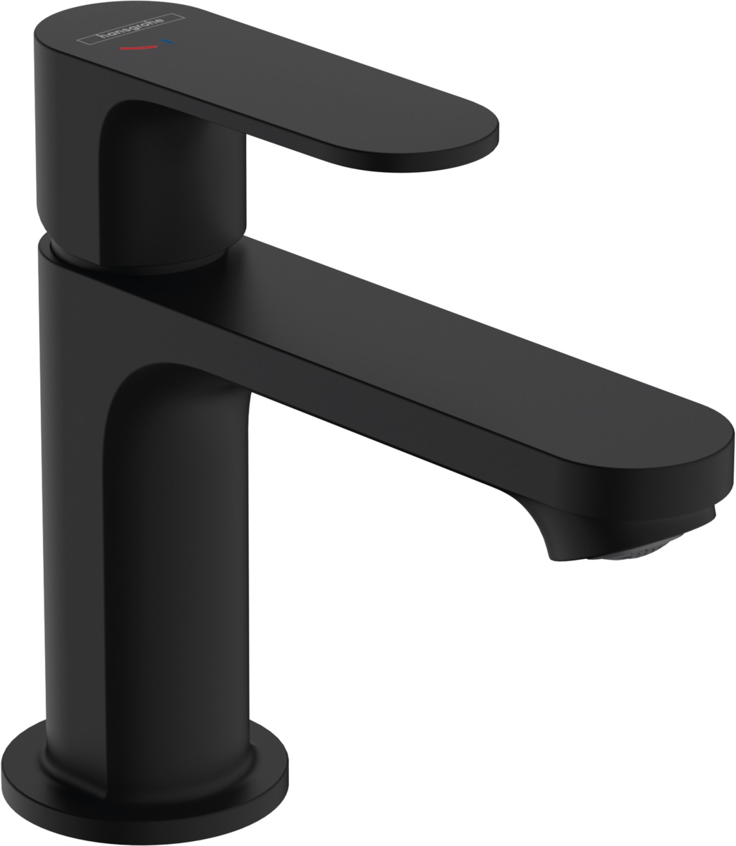 Hansgrohe Rebris S mitigeur de lavabo sur pied noir 72584670